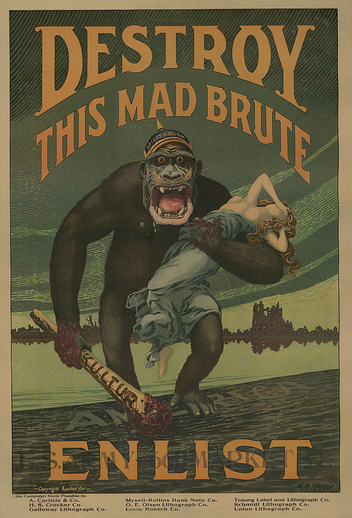 Американские плакаты Первой мировой войны